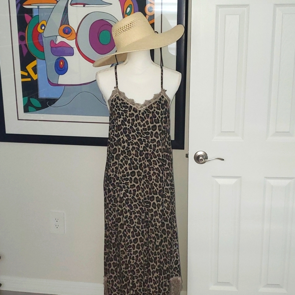 Leopard  maxi dress